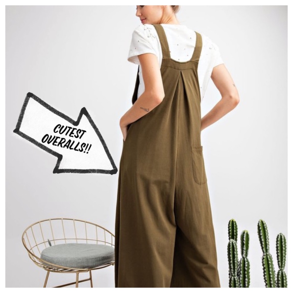 Olive Green ‘So Effortless Jumpsuit’ - Picture 5 of 5